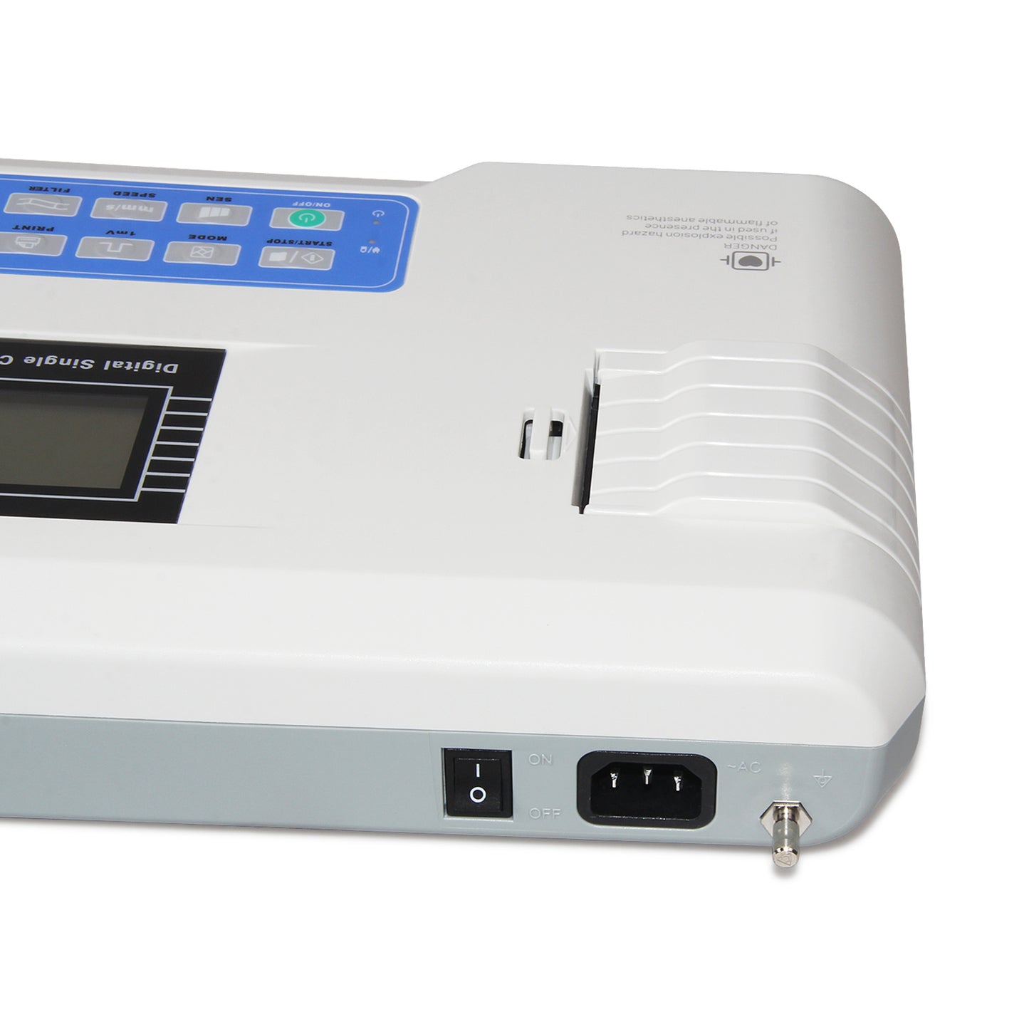 CONTEC Digital 1 Channel 12 Lead ECG Machine + consumables