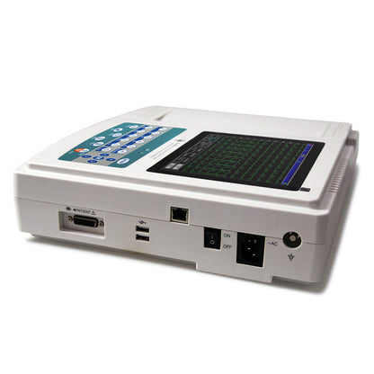 Digital 12 Channel 12 Lead Electrocardiograph ECG