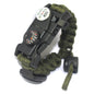 Survival safety rope braided bracelet