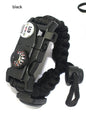 Survival safety rope braided bracelet