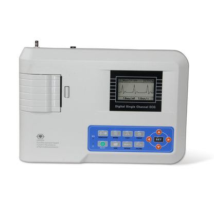CONTEC Digital 1 Channel 12 Lead ECG Machine + consumables