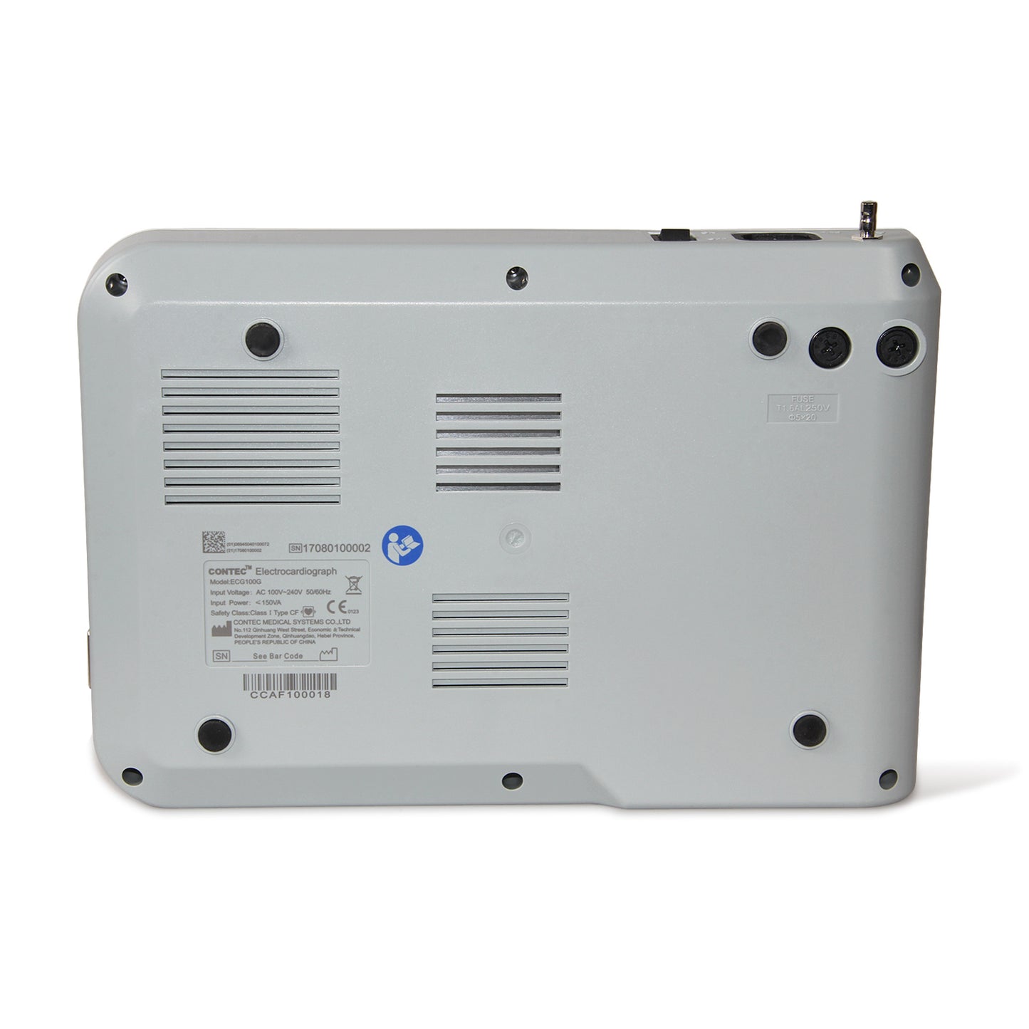 CONTEC Digital 1 Channel 12 Lead ECG Machine + consumables