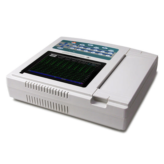 Digital 12 Channel 12 Lead Electrocardiograph Touch ECG