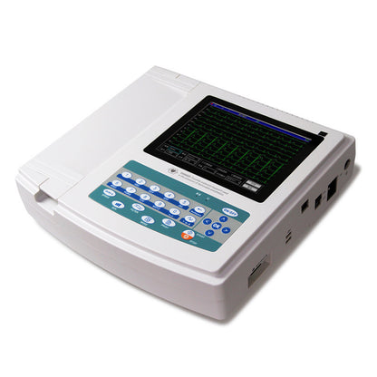 Digital 12 Channel 12 Lead Electrocardiograph ECG