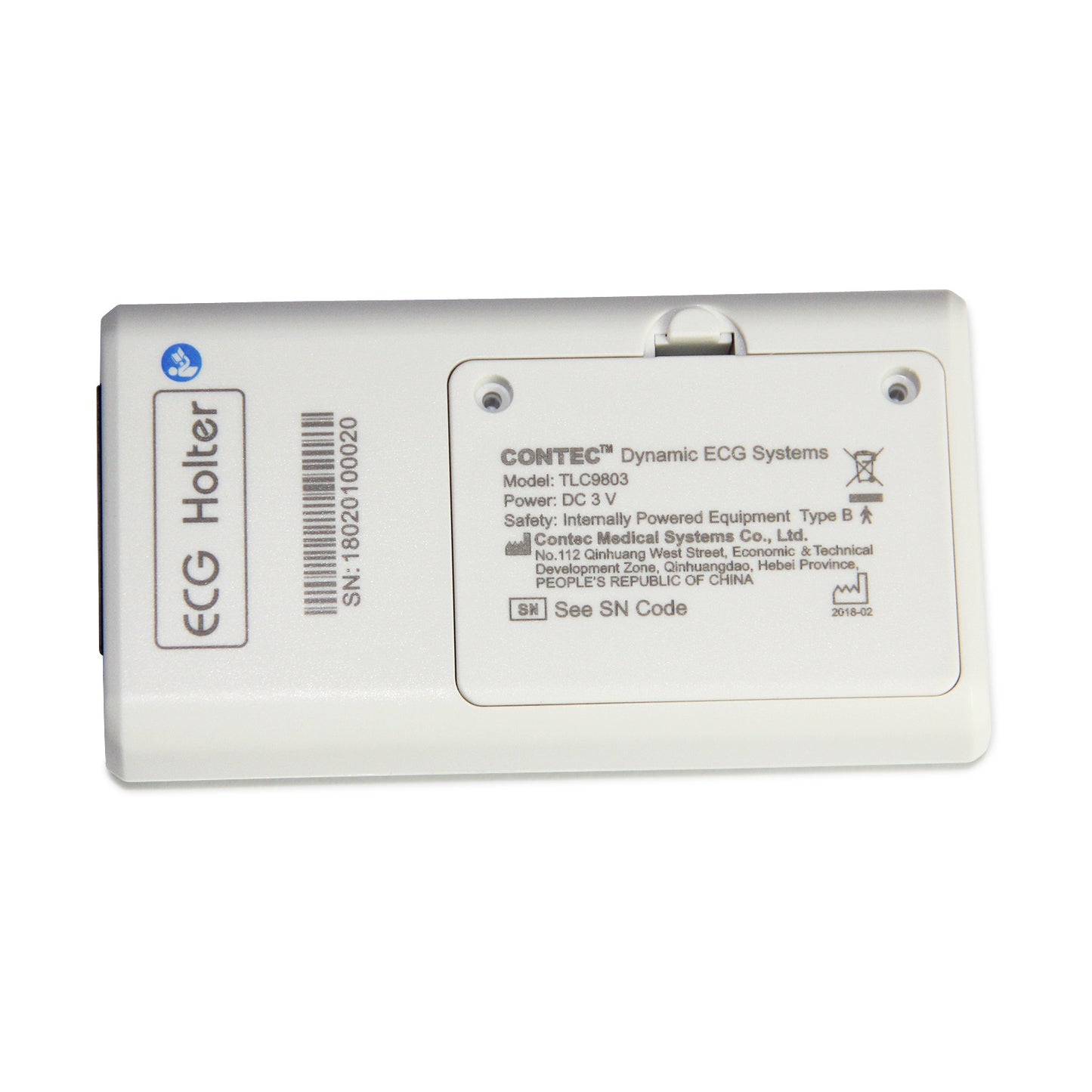 Handheld 24 Hours 3 Channel ECG EKG Holter Monitor System CONTEC TLC9803 PC Software